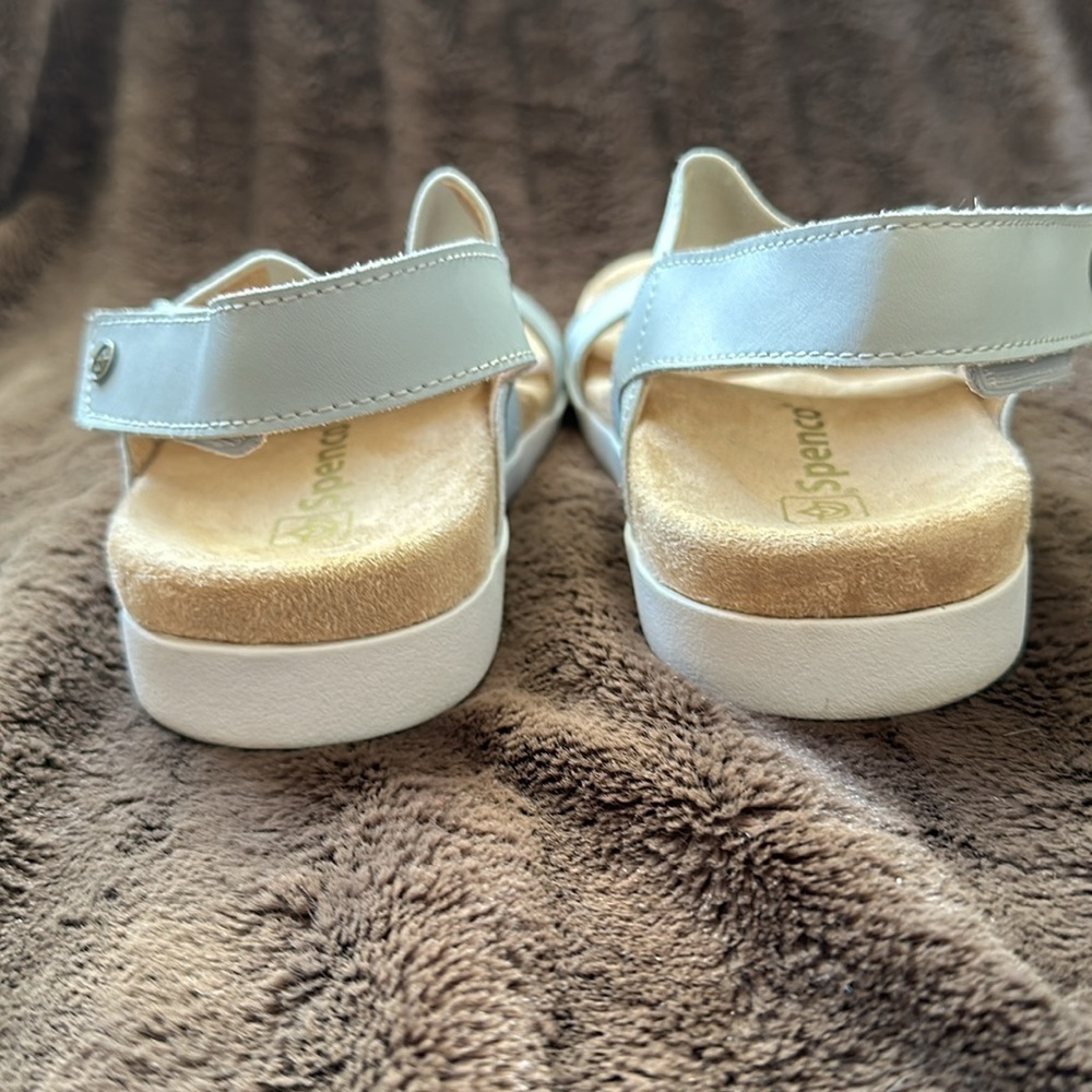 SPENCO Sanabel Orthotic Adjustable Back Strap Comfort  Sandal Sz 5 - Picture 4 of 13